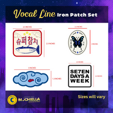 Load image into Gallery viewer, Jimtober 2023: Like Crazy Denim Jacket with iron-on patches