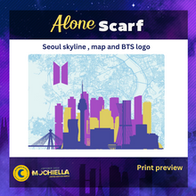 Load image into Gallery viewer, Jimtober 2023: Alone Scarf
